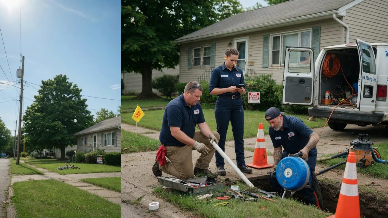 Sewer Line Repair in Victoria, KS near me
